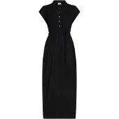 O'Neill Lori Kurzarm Langes Kleid