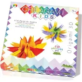 CreativaMente CREAGAMI - Origami 3D KIDS Kreisel 110 Teile