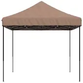 vidaXL Partyzelt Faltbar Pop-Up Braun 410x279x315 cm