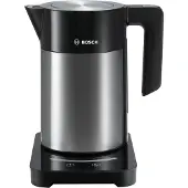 Bosch TWK7203 Wasserkocher 1,7 l 1850 W Schwarz Edelstahl