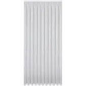 Gerster Gardine "Jody, 1 Stück, Kräuselband, transparent" Gr. 1, weiß, B:300cm H:245cm, Voile, Polyester, Gardinen, Gardine, Fertig konfektionierter Store aus Voile, Topseller