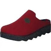 Rohde Foggia Damenschuhe Pantoletten Bequem Hausschuh Rot Freizeit