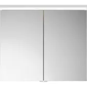 Burgbad Lin20 Spiegelschrank LED-Beleuchtung inklusive LED-Waschtischbeleuchtung, 2 Türen, 800x700x170mm, SPQL080F5353, Farbe: Eiche Dekor Urban