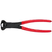 Knipex Vornschneider mit Kunststoff überzogen schwarz atramentiert 180 mm - 6801180EAN