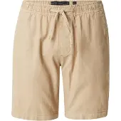Indicode Shorts "INWamo", Herren, Gr. M, N-Gr, gelb (cornstalk), Web, Obermaterial: 55% Baumwolle, 45% Leinen, unifarben, slim fit knielang, Hosen Shorts