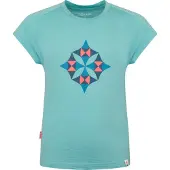 TROLLKIDS - Girl's Sandefjord T - Merinoshirt Gr 152 türkis
