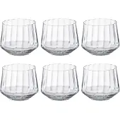 Georg Jensen BERNADOTTE niedrig Trinkglas Glas Kristallglas 25 CL, 6 Stück 10019194