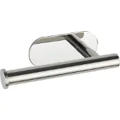 Wenko Toilettenpapierhalter "Orea", silber (silberfarben), B:16cm H:4,5cm L:7cm, Edelstahl, Toilettenpapierhalter, Toilettenpapierhalter, Befestigen ohne Bohren