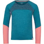 TROLLKIDS - Girl's Seiland Longsleeve - Funktionsshirt Gr 92 türkis