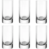 Leonardo Schnapsglas "EASY", transparent (klar), H:8cm Ø:3,9cm, Kristallglas, Trinkgefäße, Schnapsglas, 50 ml, 6-teilig