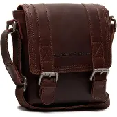 The Chesterfield Brand Leder Umhängetasche Schultertasche Ariano Flapoverbag Brown braun