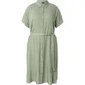 Vero moda Bumpy Calf Curve Kurzarm Midi-kleid