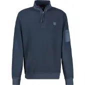 Lerros Sweatshirt "Sweattroyer in Zig-Zag-Struktur"