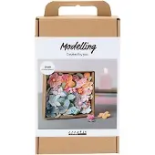 Creativ Company Kreativset DIY Modelliermasse Blumen