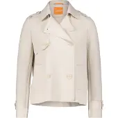 Cartoon Jackenblazer "Sommermantel mit Reverskragen", Damen, Gr. 42, beige (sheer bliss), Obermaterial: 94% Polyester PES. 6% Elasthan EL., Blazer Jackenblazer