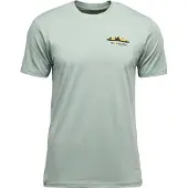 Black Diamond M Mountainscape SS Tee agave (3061) LRG