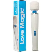 Love Magic Wand - Aufladbarer Massagevibrator (weiß)