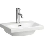 Laufen LUA Handwaschbecken, ohne Hahnloch, ohne Überlauf, 450x350mm, H8150810001421, Farbe: Weiß