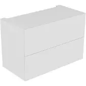 Keuco EDITION 11 Unterschrank, 2 Frontauszüge, 1050x700x535mm, 31316370000, Korpus/Front: Trüffel Strukturlack / Trüffel Strukturlack