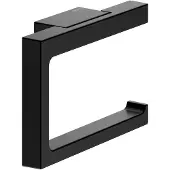 Keuco EDITION 11 Toilettenpapierhalter, schwankbar, offene Form, 11162370000, Farbe: Schwarz Matt