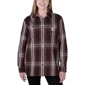 Carhartt Hemd Twill Plaid Shirt Damen Lavender-M