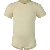 Engel - Baby Body S/S - Merinounterwäsche Gr 98/104 beige