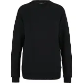 Stoic - Women's MerinoTerry285 AlavaaraSt. Crew Pullover - Merinopullover Gr M schwarz