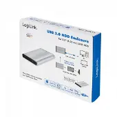 Logilink Festplattengehäuse 2,5 Zoll S-ATA USB 3.0 Alu