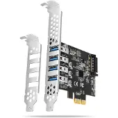 Axagon Pceu-43rs Pci-e-erweiterungskarte