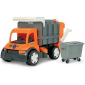 Wader GIGANT Truck Müllwagen orange- silber
