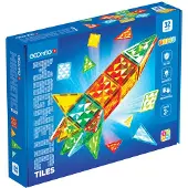 Geomag Magnetspielbausteine "Magnetic Tiles Rocket (4105)", bunt, Spielbausteine, Kinder, Kunststoff, Magnetspielbausteine