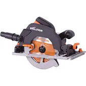 Evolution Handkreissäge R185CCSX+ Kreissäge Tauchsäge 1600W Inkl. Ø 185 mm HM-Sä