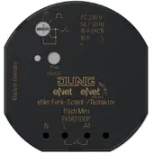JUNG FM AS 10 UP - Schaltaktor - Unterputzmontiert - 868 MHz - 20 mW - 100 m - Schwarz