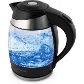 Esperanza Elektrischer Glaskessel mit LED Gullfoss 1,8 L