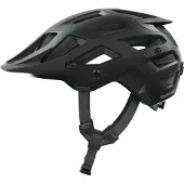 ABUS MTB-Helm Moventor 2.0 - komfortabler Fahrradhelm fürs Gelände - All-Mountain-Helm - für Damen und Herren - Schwarz Matt, Größe M (54-58 cm)