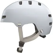 ABUS Fahrradhelm XOXO - Cityhelm im Skater-Look - Helm für Skateboard, Fahrrad, cooter - mit optimiertem Kinnpolster - für Jugendliche und Erwachsene - Blau, Größe S (51-55 cm)