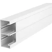 Obo Bettermann OBO 6113200 Geräteeinbaukanal Rapid 45-2 2-zügig 53x130x2000 Polyvinylchlorid reinweiß RAL 9010 GK-53130RW - 2 Meter