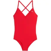 Puma Damen Badeanzug SWIM WOMEN V-NECK CROSSBACK SW