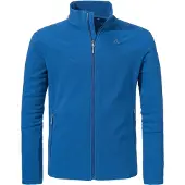 Schöffel Fleecejacke SCHÖFFEL "Fleece Jk Style Qutang MNS", Herren, Gr. 54, blau (8405, blau), Oberstoff: 100% Polyester, regular fit, hoch geschlossener Ausschnitt, Jacken Fleecejacke