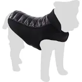 Flamingo Mantel JAKARO SCHWARZ 40CM
