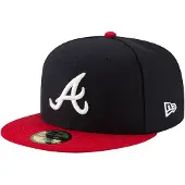 New Era Mlb 12572848 59fifty Atlanta Braves Home Kappe