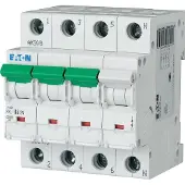 Eaton 236521 Leitungsschutzschalter, 6 A, 3p+N, Charakteristik: C PXL-C6/3N