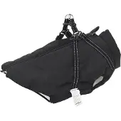 vidaXL Hundemantel mit Geschirr Wasserdicht Reflektierend Schwarz L52