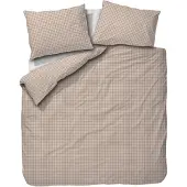 Town & Country Bettwäsche Gingham Taupe Baumwolle-200 x 200 / 220 cm | 2-Persoons