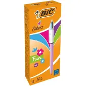BIC 4 Colours Fun 1.0mm Stift 12 Einheiten