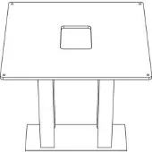 Siedle SSS 200041017-00 Zubehör-Erdstück 20004101700 ZE/STL 518 x 462