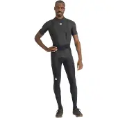 Sportful Lange Fahrradhose mit Trägern - SUPERGIARA - Schwarz M