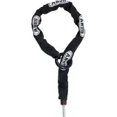 ABUS Rahmenschloss-Einsteckkette – Adaptor Chain 2.0 8KS – Kette zur Zweitsicherung des Fahrrads – 8 mm stark – 85 cm lang – Schwarz