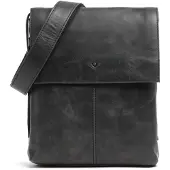 VOi Leder Umhängetasche City Cowboy Troy Crossbody Bag Black schwarz