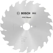 Bosch Optiline 216x30x2.6/1.6x22t Kreissägeblatt Für Holz